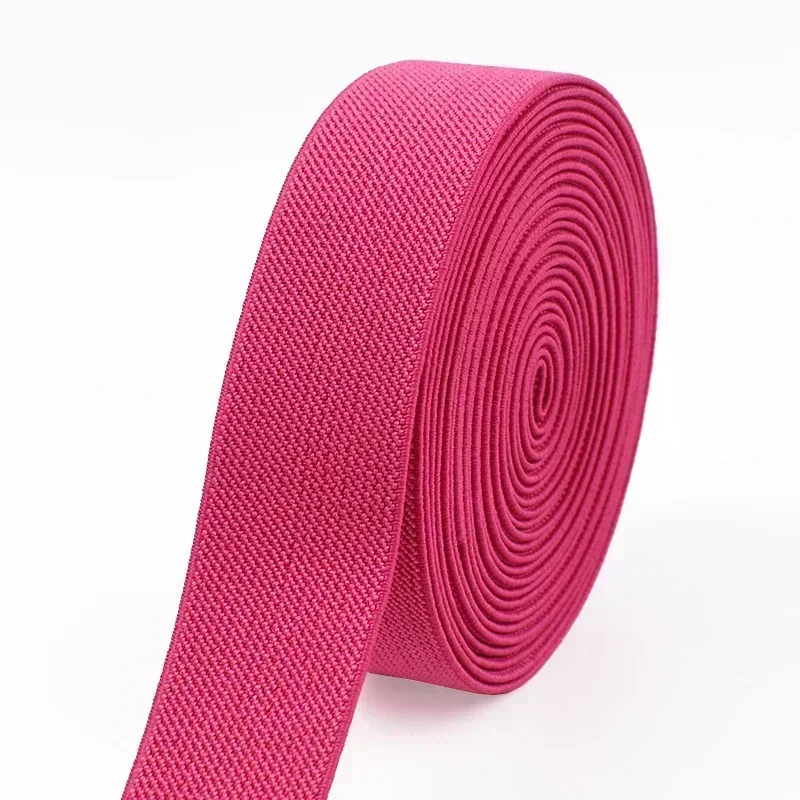 2-10Meter Meetee Elastiekjes 10Mm Elastische Band Riem Kledingstuk Jeans Taille Singels Trimmen Stretch Tape Diy naaien Accessoires