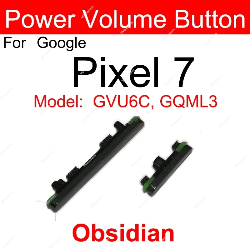 Für Google Pixel 6 7 8 Pro 6pro 7pro 8pro On Off Power Volume Seiten tasten Lautstärke Power Tasten Ersatzteile