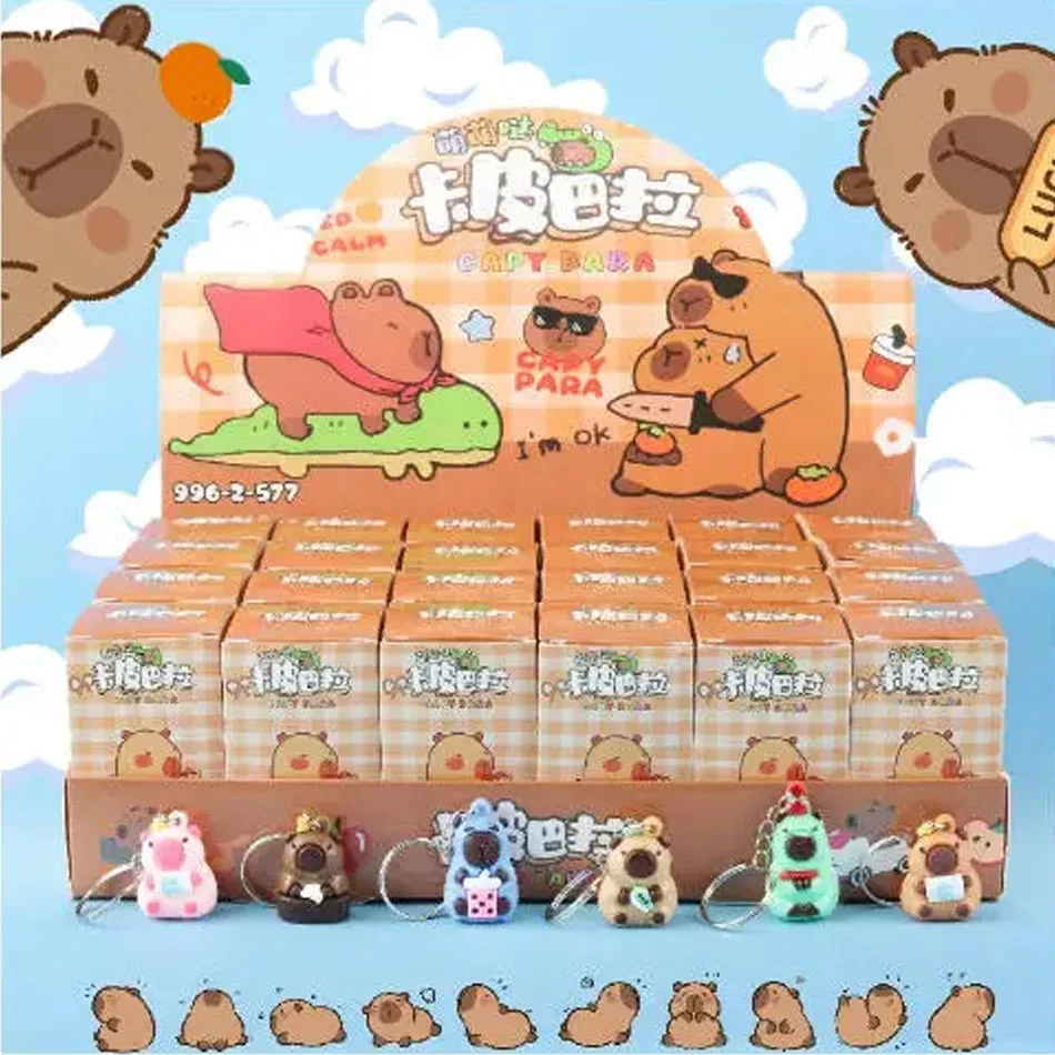

24PCS Italian Brainrot Blind Box Toy Tungtungtung Sahur Tralarero Tralala Bombardinocrocodilo Figures Key Chain Birthday Gift