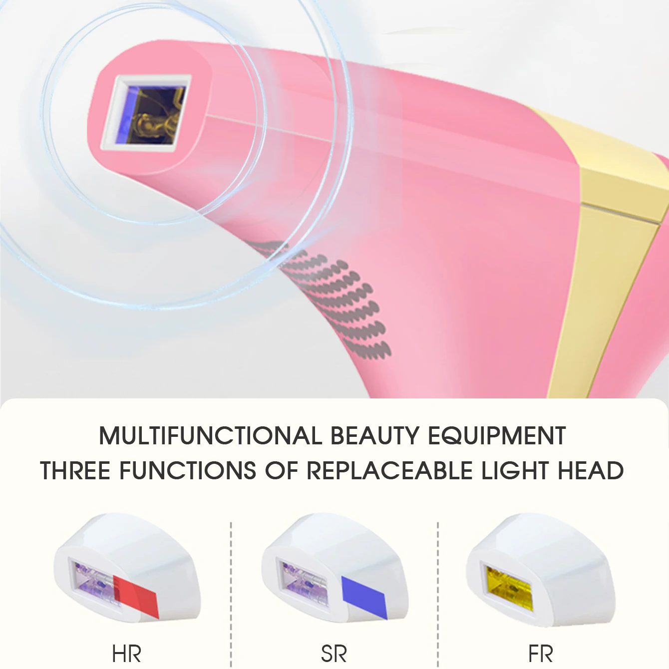 3 في 1 IPL إزالة الشعر بالليزر 900,000 ومضات شاشة الكريستال السائل آلة إزالة الشعر IPL للبيكيني جسم العانة النساء الاستخدام المنزلي جهاز إزالة الشعر