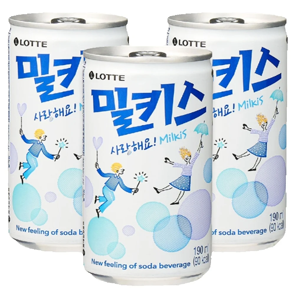 Lotte Chilsung Milkis 190ml x 30 latas