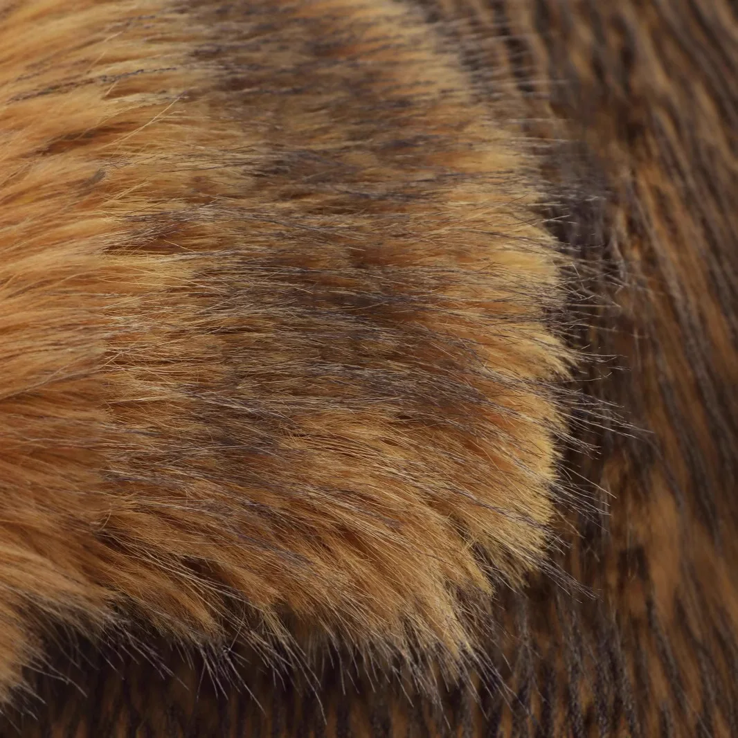 التدرج النساء الشتاء معطف الفرو البيئي سميكة الدافئة شعر أشعث فو الراكون معطف الفرو للإناث عالية الجودة شيك الفراء معطف سيدة #4