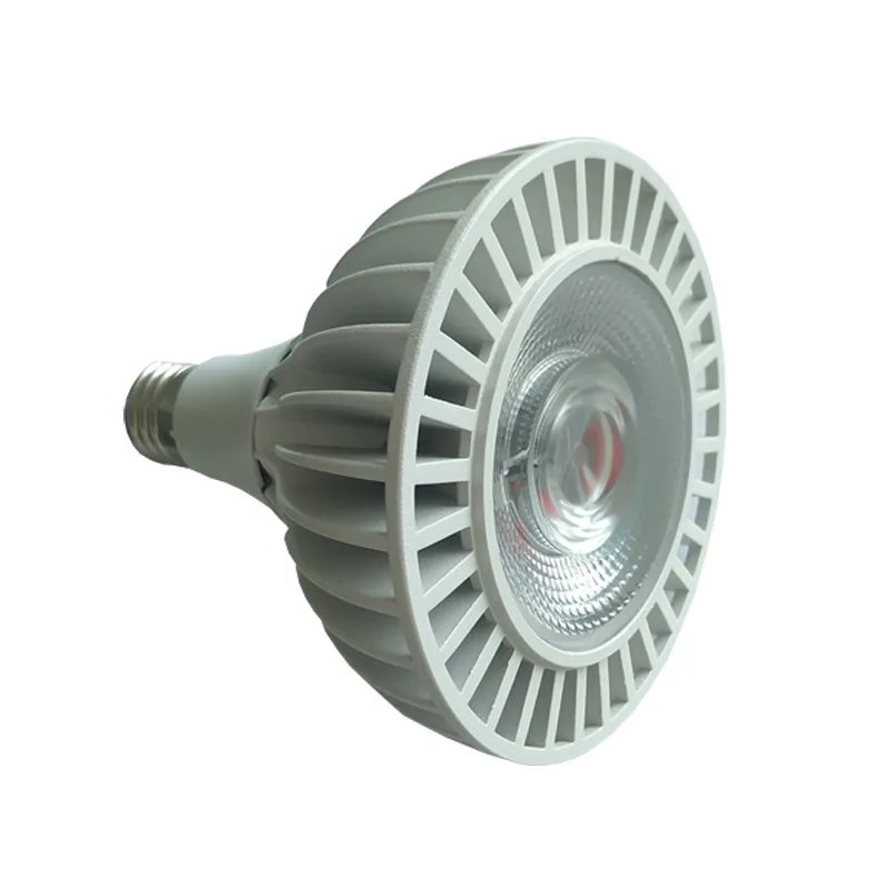 1 szt. Wysokiej mocy E27 PAR38 reflektory LED lampa COB 40w 35w 30w 25w 20w 3000K naturalna biel 4000k 6000k sklep AC85-265V centrum handlowego