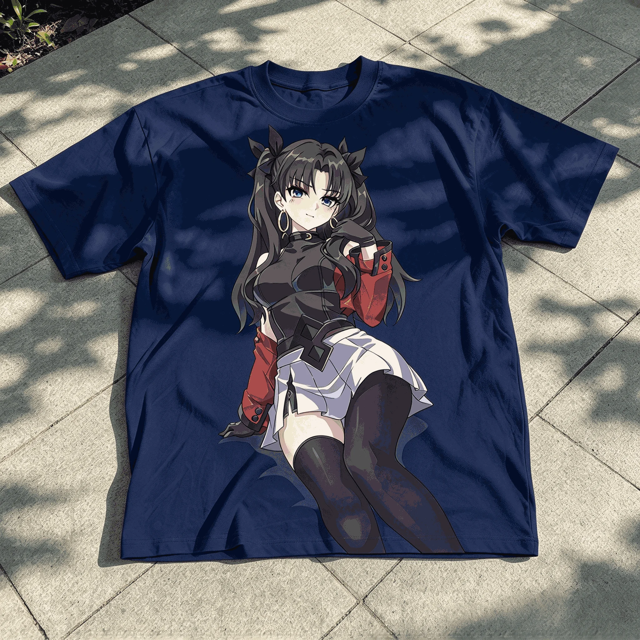 Fate stay night Oversized Unisex 2026 Vintage-Style Graphic Print T-shirts Streetwear Trendy Cotton Fashion Hip Hop high quality