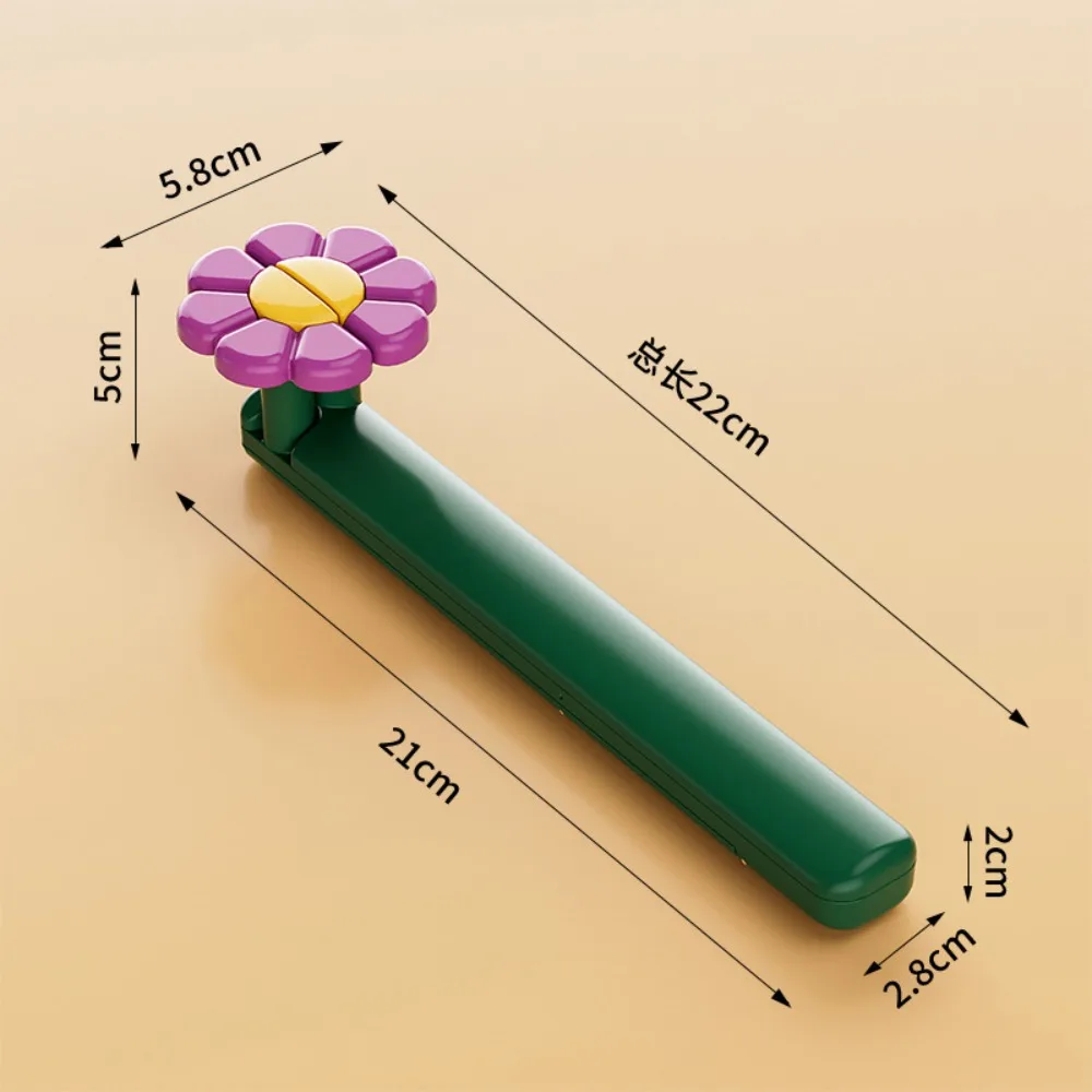 

Multi-functional Cute Flower Learning Reading Bookshelf Portable Folding Crossed Frame Display Rack for Book Music Score Tablet