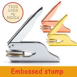 Wedding Embosser Stamp LOGO Custom Personalized Embossing Seal Customization For Letter Head Wedding Envelope Graduation Decor