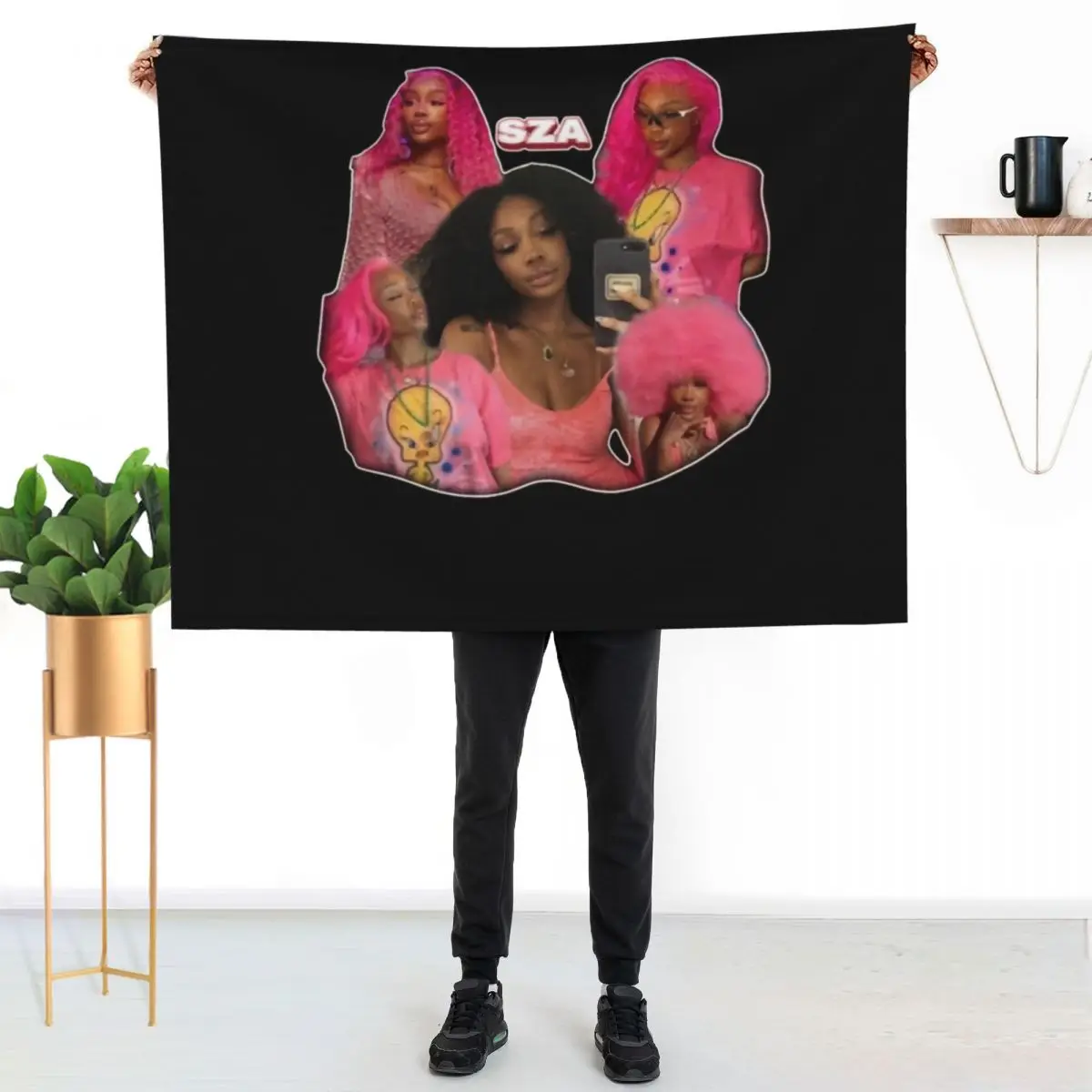 

Official Sza Throw Blanket Versatile Cozy Throw Blanket for All Occasions