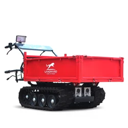 Made In China Mini Agricultural Self-Propelled Crawler Transporter 0.5 Ton Small Wireless Remote Control Type Dumper Customized