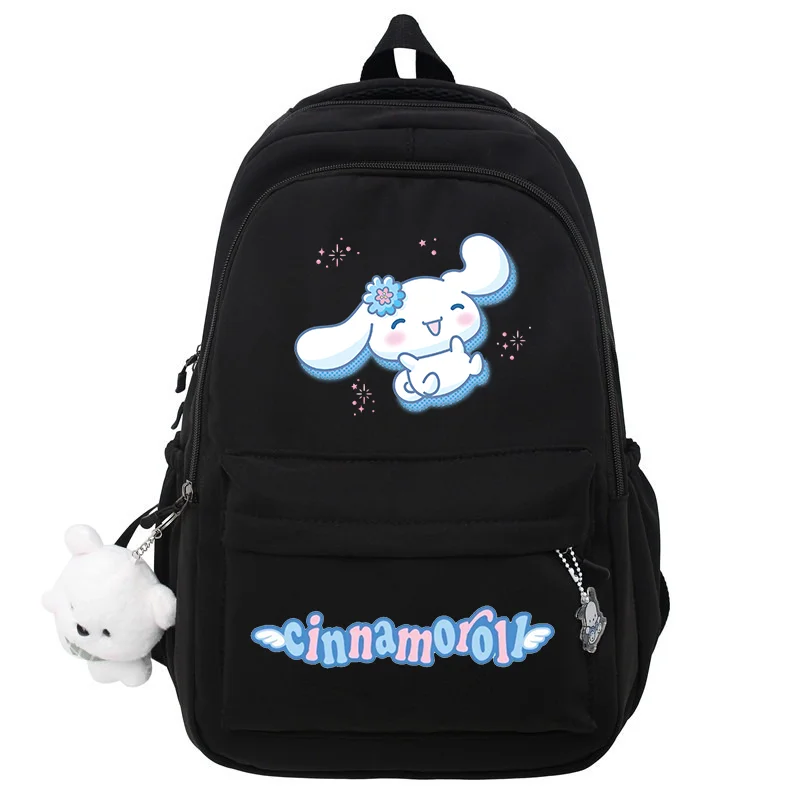 

Cinnamoroll Female Men High Capacity Waterproof College Backpack Laptop School Bags Boys Girls Travel Book Bag Cool