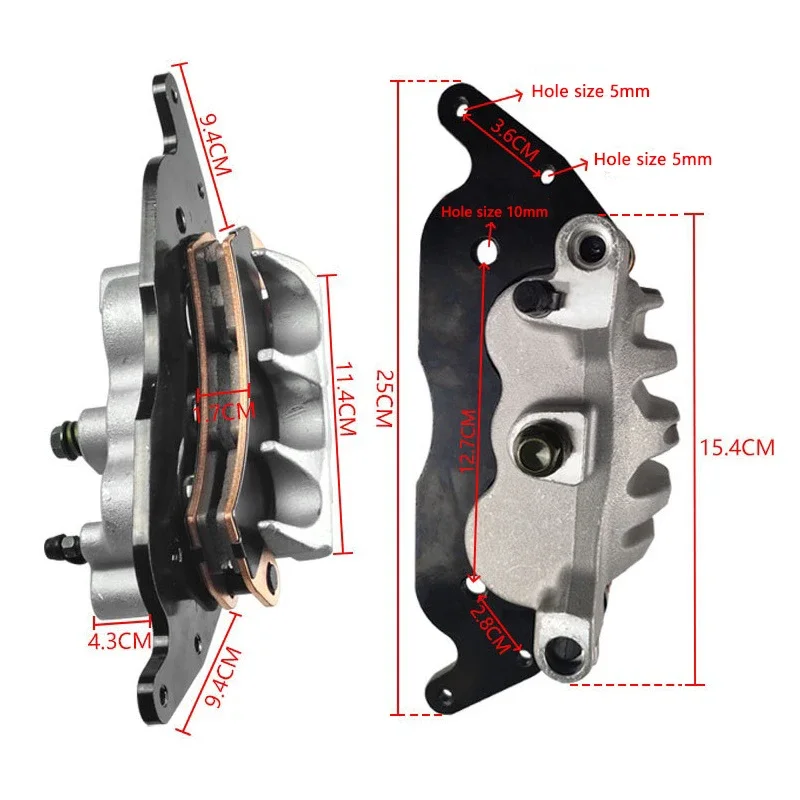 turbo RZR PRO XP RZR XP 4 1000 beach motorcycle brake caliper