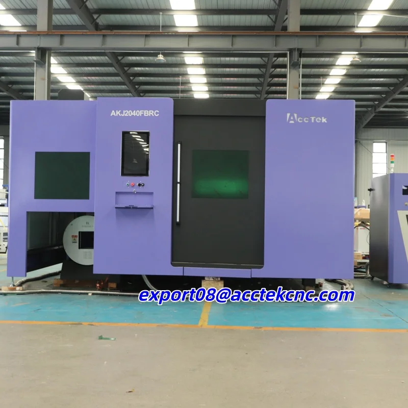 Enclosed Fiber Laser Cutter with Exchange Platform Professional Laser Cutting Machine Laser Cuter Engraver Laser CNC Aluminium