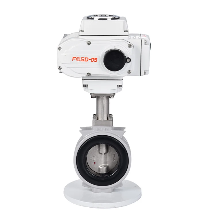 Electric Valve DN50 DN65 DN100 DN200 Motorized butterfly Valve 4-20ma Electric Control butterfly Valve
