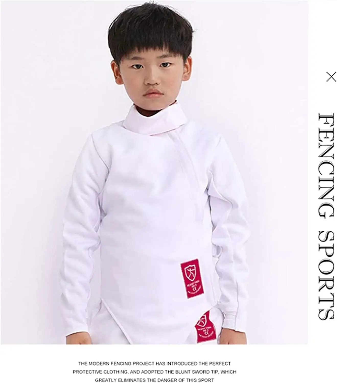 Children Adult Fencing Jacket 350N Fencing Suit Foil/Epee/Sabre Fencing Training Gears and Equipment Fencing Training