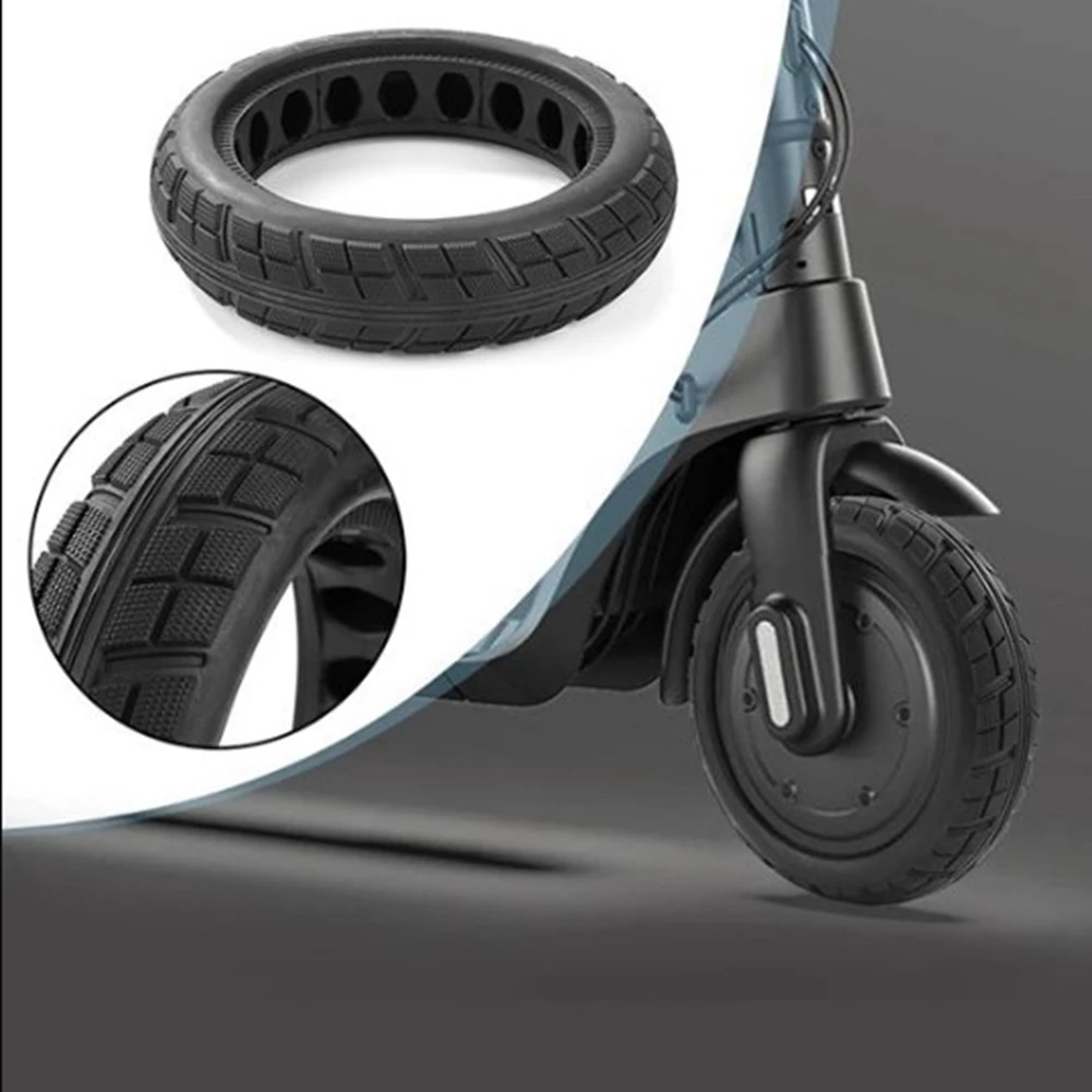 8.5X 2 Explosion-Proof Electric Bike Scooter Tubeless Tyres 8.5 Inch Motorcycle Solid Wheel Tires Bee Hive Holes