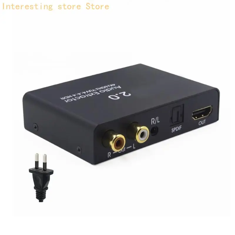 

55KC HDTV to HDTV and Audios Adapter Audios Extractor for Superior Sound Quality