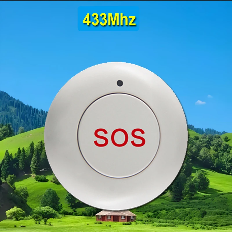 

PGST wireless emergency button, emergency button, SOS distress, 433MHz, suitable for elderly people living at home