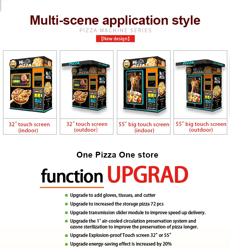 Cheese Pizza Machines Automatic Fast Pizza Making Machine Commercial Indoor Pizza Vending Machine Factory Price view 4