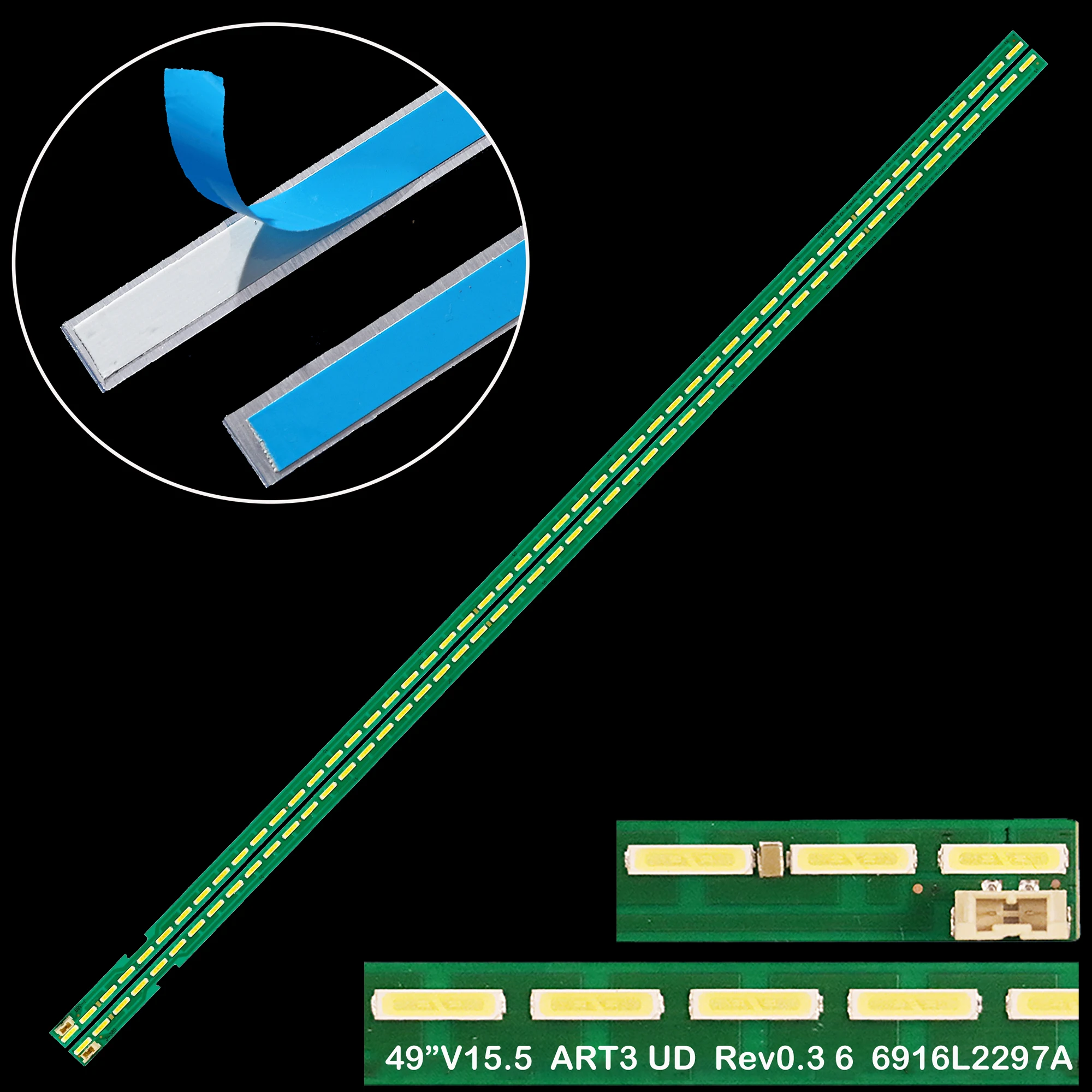 LED BackLight Strip For 49LF6309 49UF6807 49UF7700 49UF771V 49UF772V 49UF773V 49UF774V 49UF775V 49UF776V 49UF777V 49UF778V