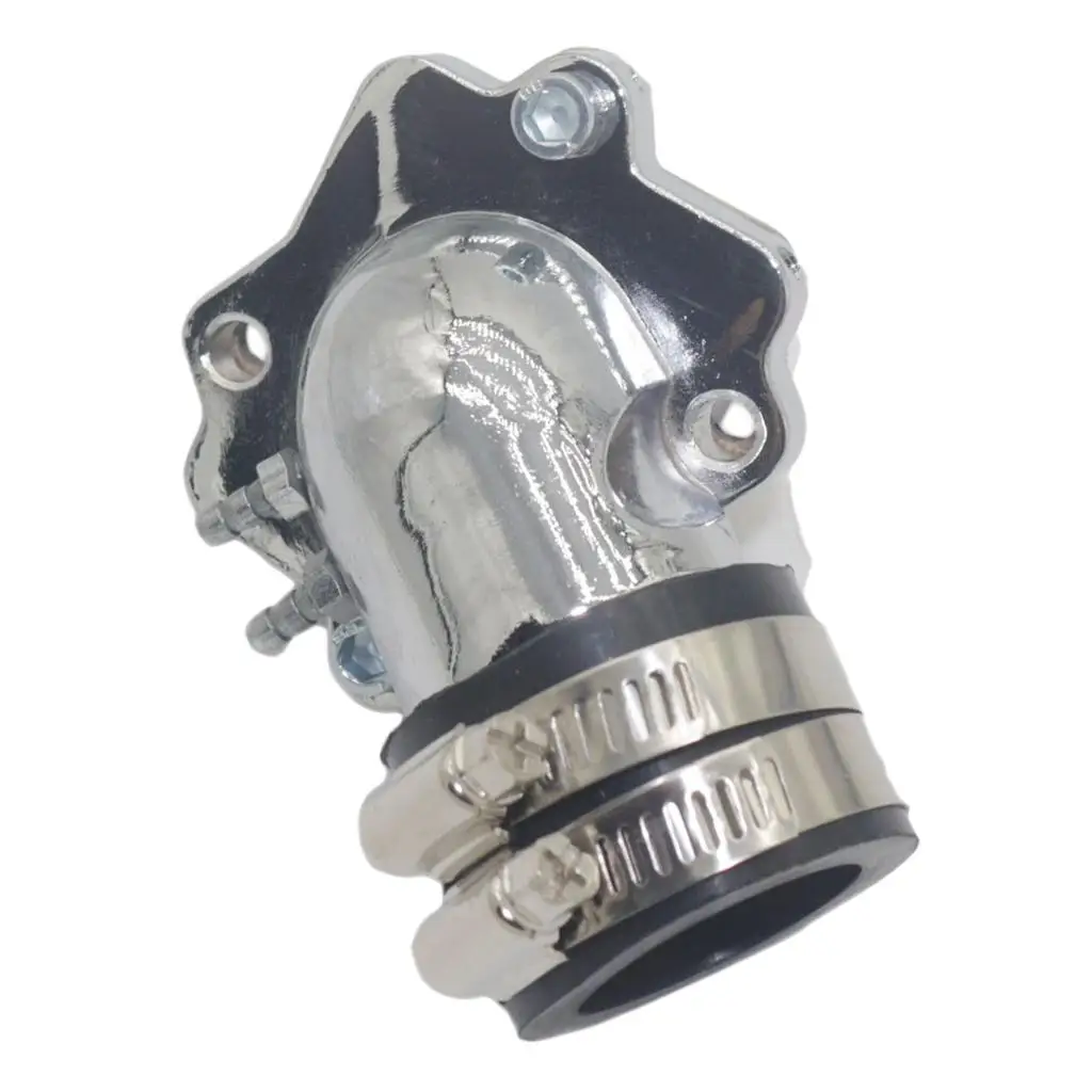 High Performance Intake Manifold with Reed Valves Alloy Carburetor Manifold for Yamaha Jog 50 Minarelli 2 Stroke