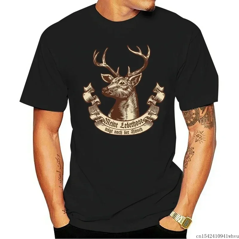 My Leather Pants Still Wears The Deer Octoberfest Oktoberfest Hanság Tracht O Neck  Mens T-Shirt Casual Unisex Size S-6XL