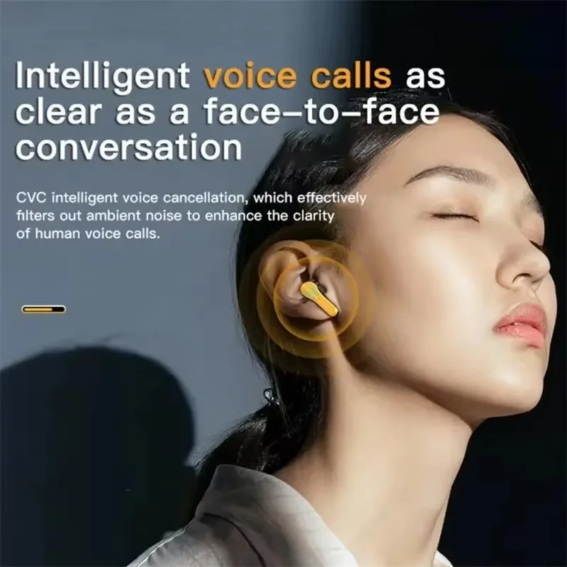 N35 TWS Gaming Earphones Touch Wireless Headphones Bluetooth Earbuds Battery Long Standby Earbuds HIFI Waterproof Headset