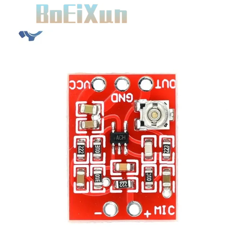1-20PCS MAX4466 Electret Microphone Preamplifier Module with SSM2167 Voice Compression Amp Sound Amplifier Board