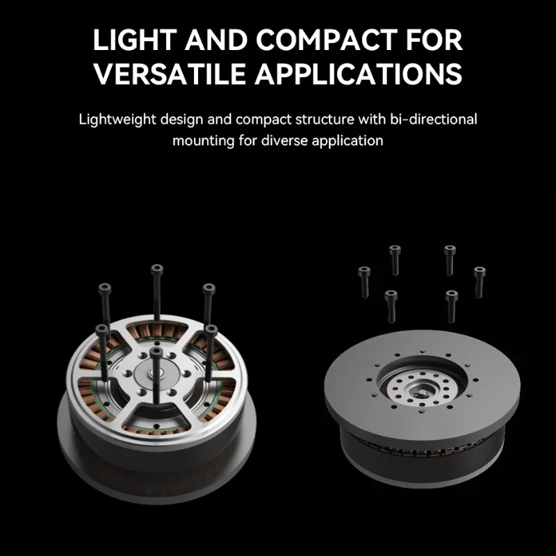 Cubemars AKE60-8 KV80 Bürstenloser Motor für Dynamics Roboterbetätiger Modulares Design Exoskelette, bipaltige Roboter und Roboterarme