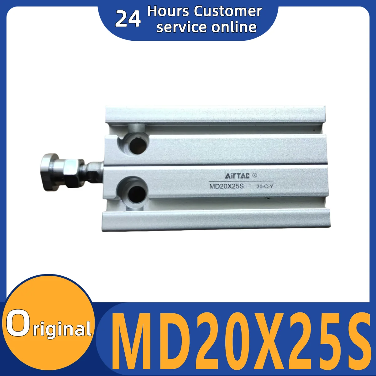 

Brand new original cylinder MD20X25S MD20X30S MD20X35S MD20X40S