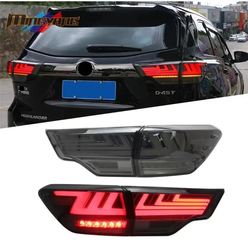

Modification Full LED Kluger LE XU50 Rear Light Lamp 2014-2019 for highlander Taillights