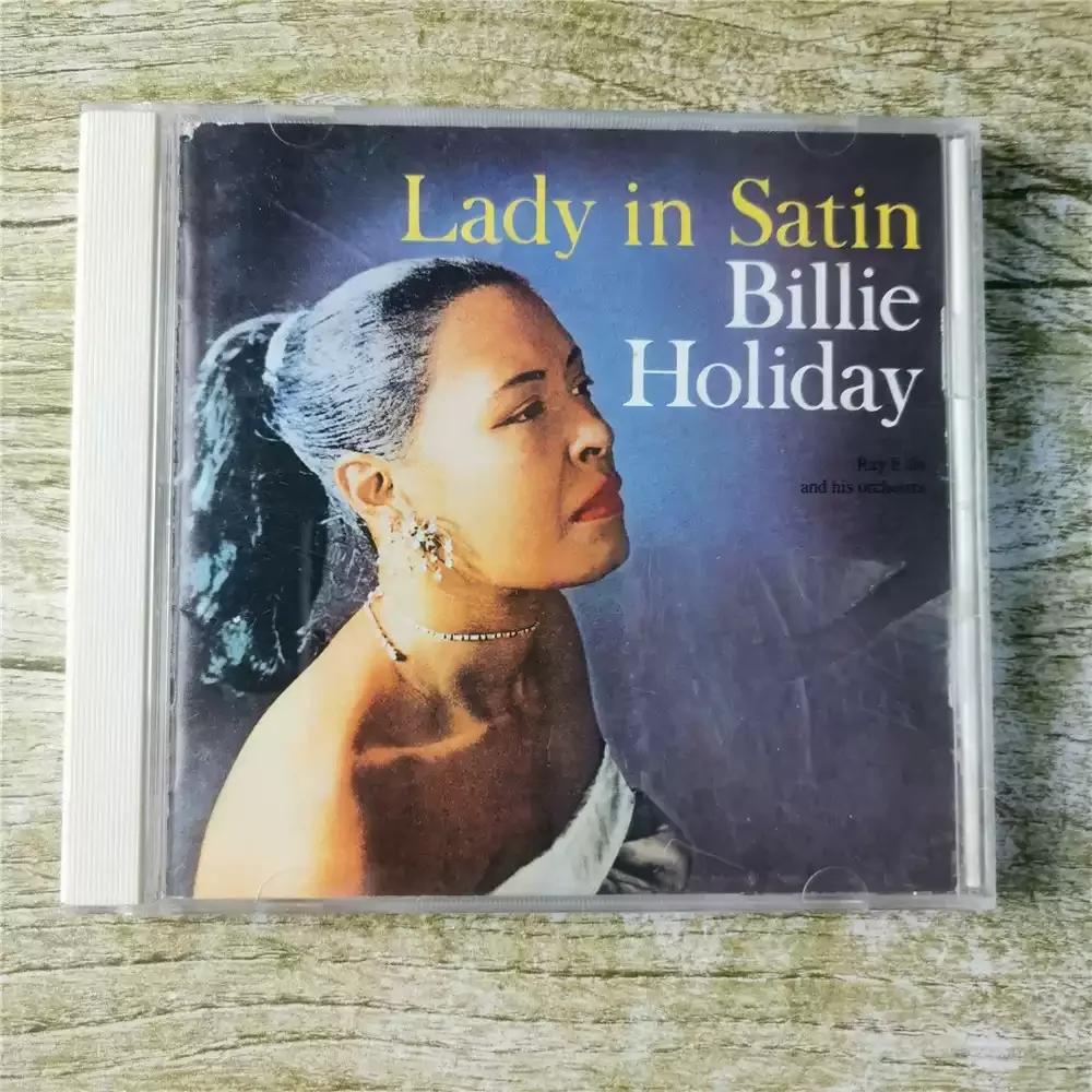 CD Billie Holiday Lady em cetim lançado em 1958
