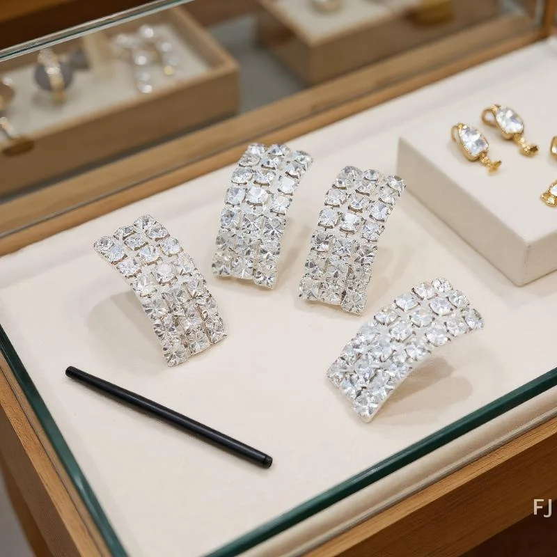 

[YU] 5/10 шт. 20*9 мм мульти дренажная алмазная пряжка одежда головные уборы DIY декоративные аксессуары