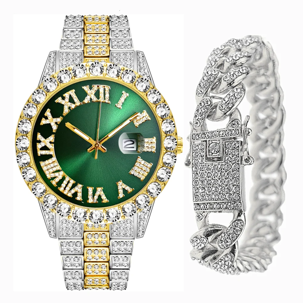 Pulsera completamente helada p - Luxury Watch Miami reseña y precio