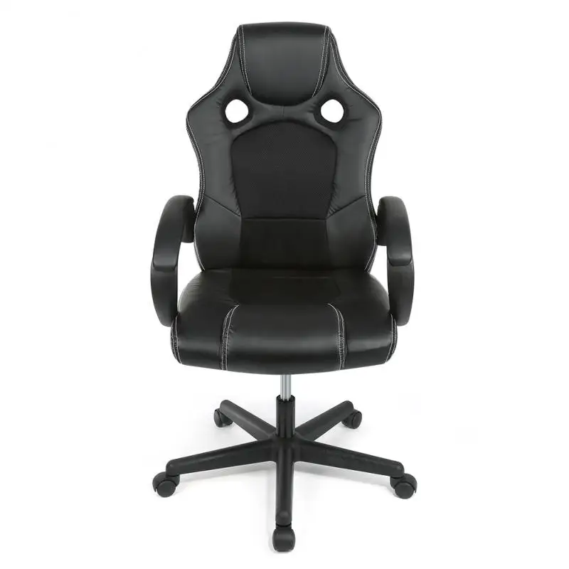 

727 Home Casual Office Chair Ergonomic Game Chair Computer Chair With Tight Leather Chair Adjustable Arms Office Home Chair