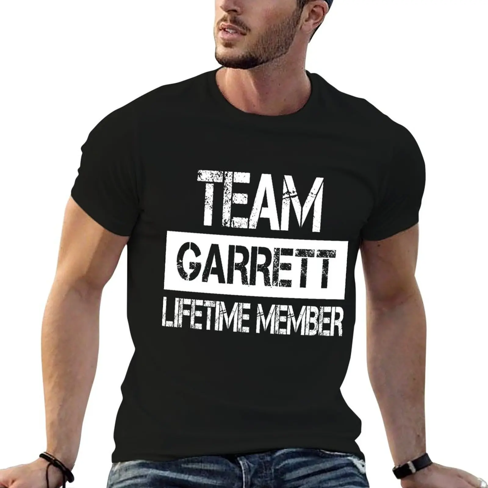 

Garrett Name Garrett Lifetime member T-Shirt man t shirts graphic t shirt man designer T-Shirt