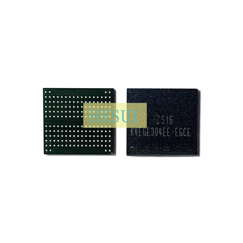 مستعمل وغير جديد وأرسل بعد قياس K4E6E304EE-EGCE 2GB LPDDR3 1600Mbps 178 كرة، شريحة الكمبيوتر اللوحي IC الخط RAM