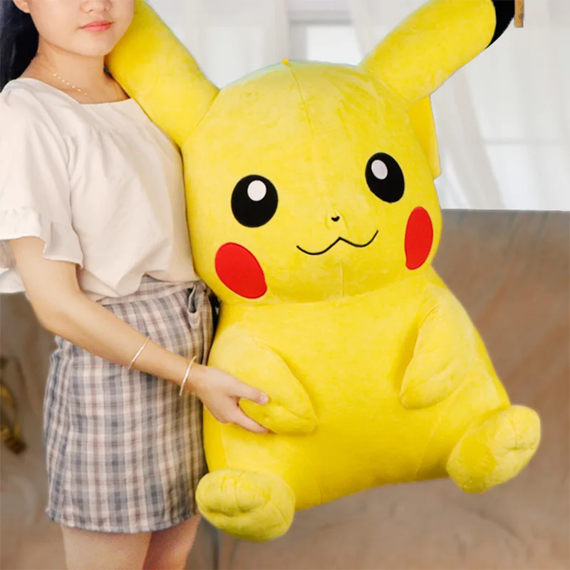 20/30/40/50CM original Pokemon Pikachu Plush Toys Pillow Cartoon  Anime Elf Plush Doll Soft Stuffed Kawaii Kids Doll toys Gift