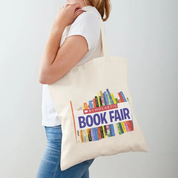 

Scholastic Book Fair Logo Tote Bag tote bag woman Women's shopping bag hand for beach