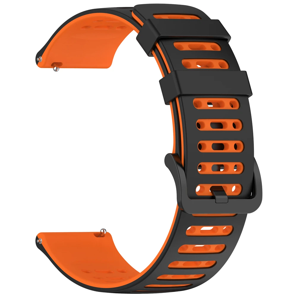 Cinturino in silicone da 22 mm per Garmin Forerunner 255 Music 265 570 47mm Vivoactive 4 Venu 3 2 Bracciale attivo per AMAZFIT BIP 6 5 bande