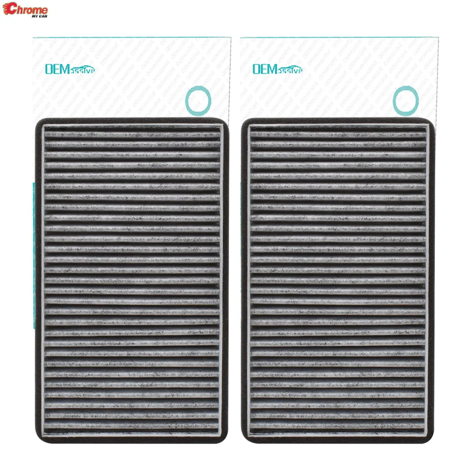 2X Car Pollen Cabin Air Filter 52485513 For Chevrolet Silverado Tahoe Suburban GMC Sierra 1500 2500 3500 Yukon XL 2000 2001 2002