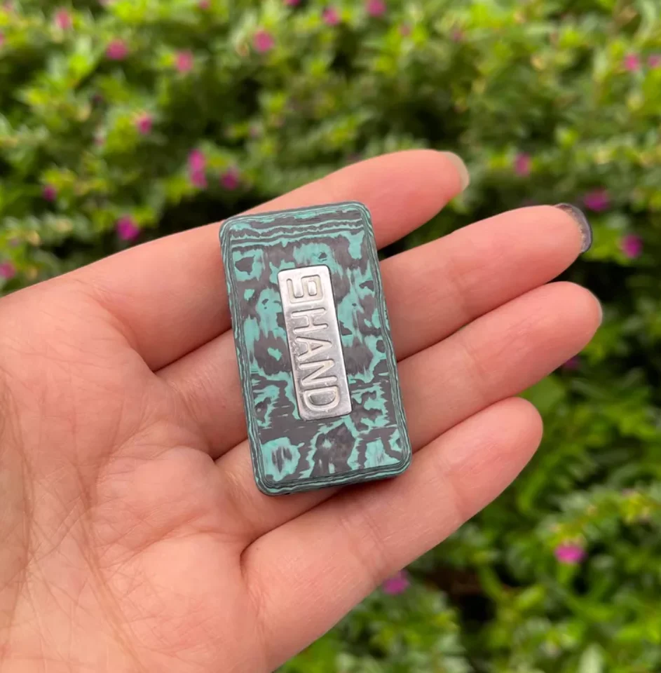 

Б/у карбоновый фиджет-слайдер EDC Nine Hand для снятия стресса