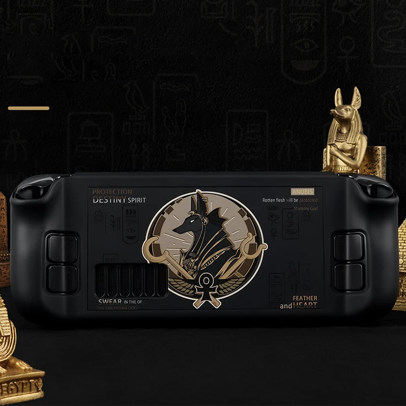 Cool Ancient Anubis Case para Steam Deck, Game Console, Hard PC Protective Shell, à prova de choque, Anti-queda, Acessórios