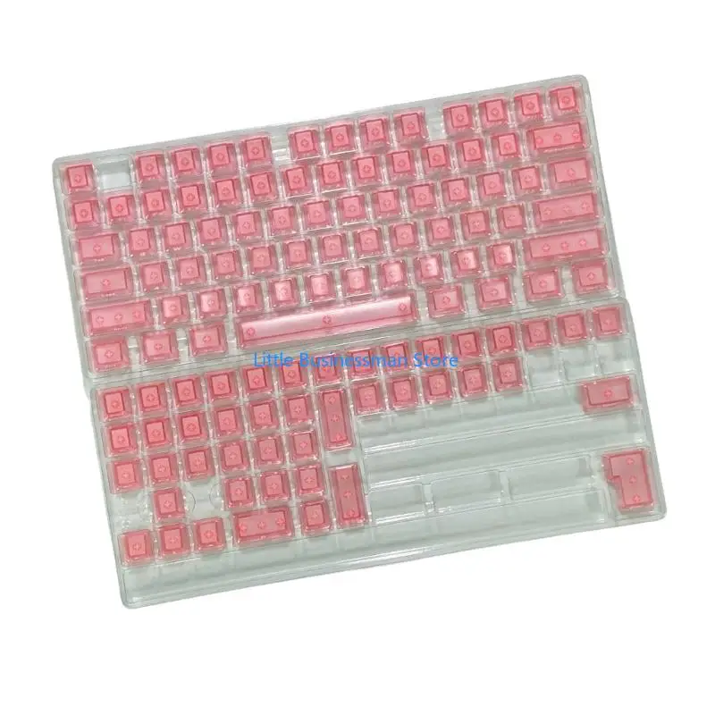 119-Keycap Replacement Set with 15 Supplemental Keycaps for Keyboards Restyling M76A