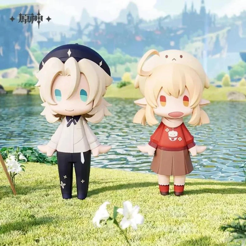 

Предзаказ: Официальные оригинальные фигурки miHoYo Genshin Impact HELLO GOOD SMILE Q Version (Клее, Альбедо) — украшения, косплей, аниме, игра