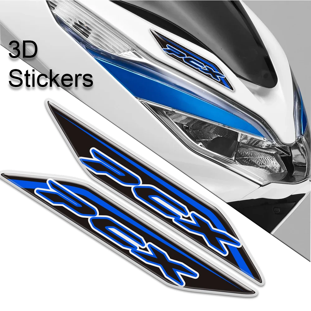 

Emblem Badge Decal Stickers Scooter Fairing Fender Windshield Handguard Wind Deflector For Honda PCX125 PCX150 PCX 125 150