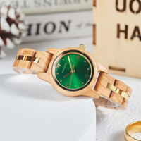 BOBO BIRD Wooden Women Watches Timepieces Elegant Small Quartz Wrist Watch For Lady Clock reloj mujer Anniversary Gifts Dropship