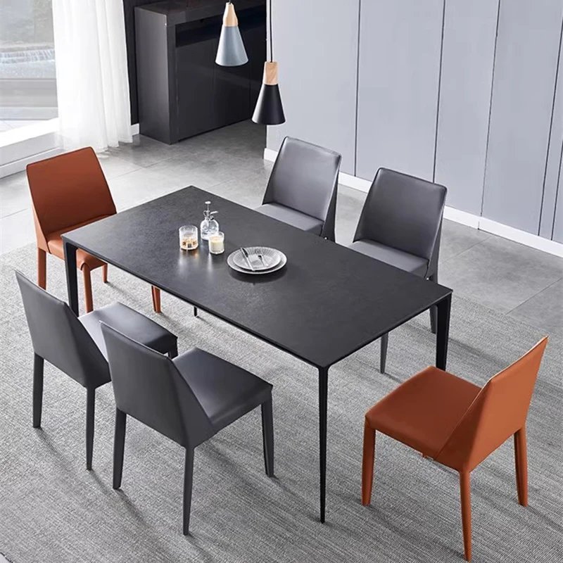 

Study Nordic Dining Table Modern Balcony Living Room Kitchen Dining Table Chairs Writing Lounge Mesas De Jantar Home Furniture