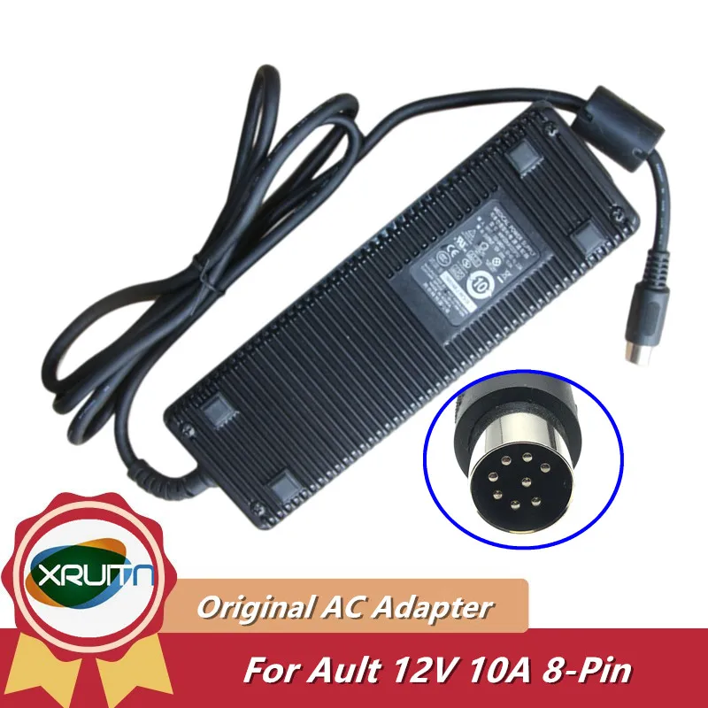 

Used Genuine MW122KA1223F52 12V 10A 120W 8PIN AULT Medical Power Supply For Mindray M5 M7 AC Adapter Charger