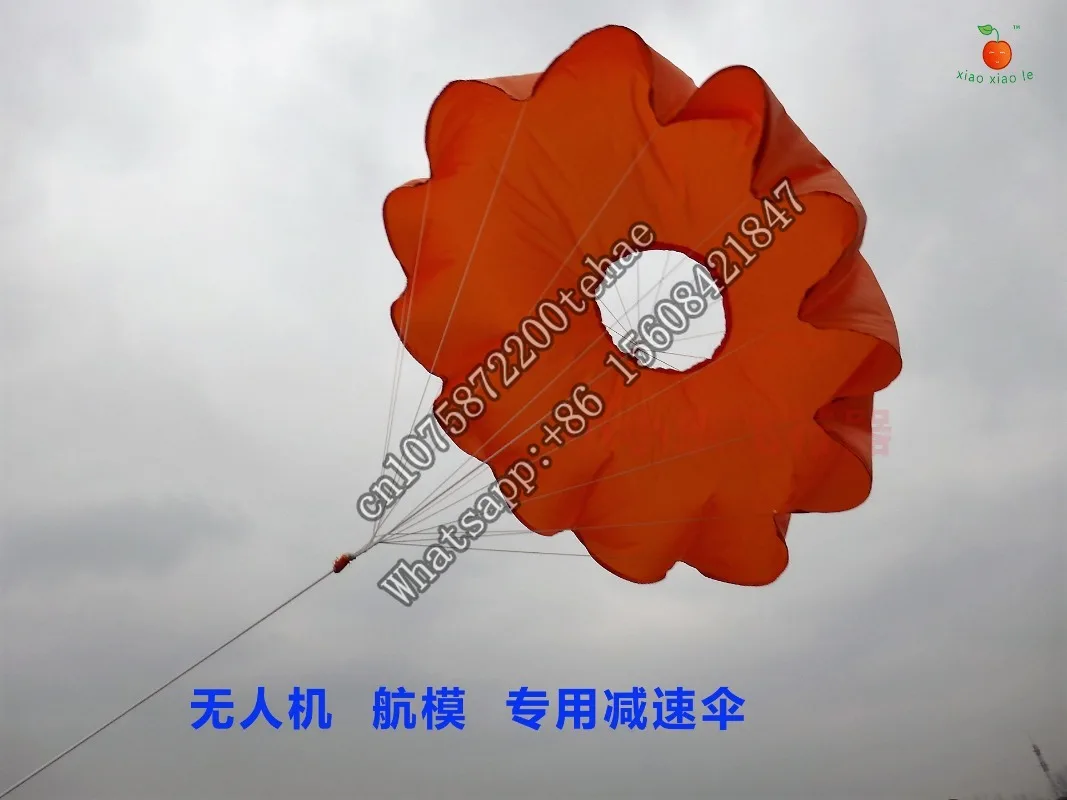 UAV Model Aircraft Deceleration Alternate Landing Ring Parachute   Multi-purpose Free Shipping