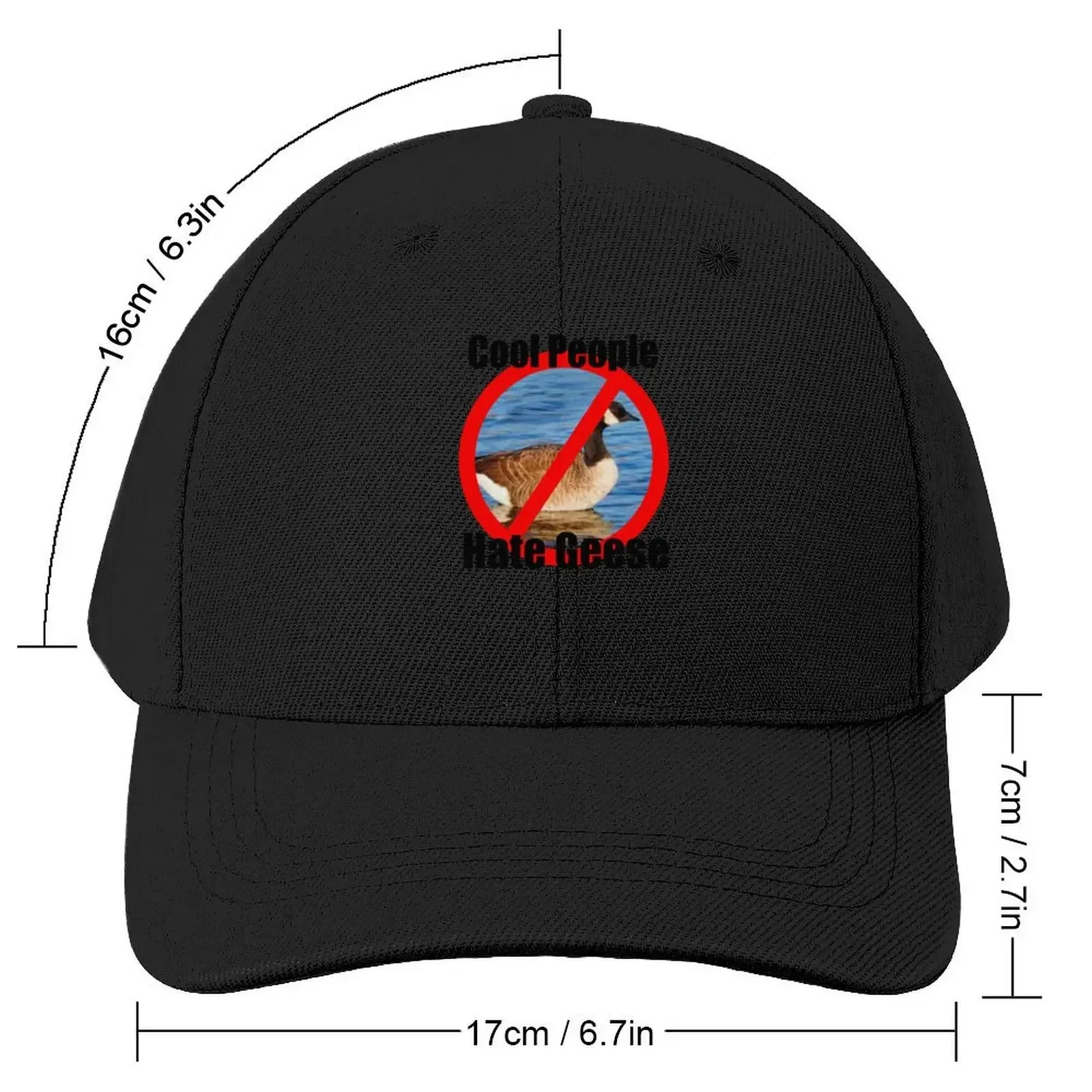 Cool People Hate Geese Baseball Cap Fashion Beach Luxury Brand tea Hat summer hat Men Golf Wear Women's