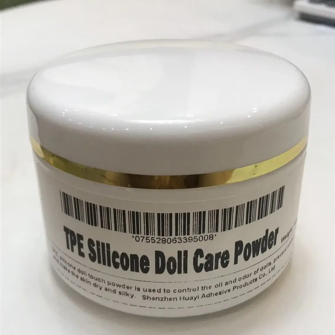 TPE Silicone Doll Protection Powder, Hand Feel, Anti Mold, Anti Tingimento, Mascaramento de Odor, 160g